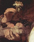 Jose de Ribera Mystische Hochzeit der Hl. Karharina von Alexandrien, Detail oil painting on canvas